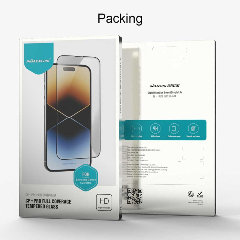 محافظ صفحه نمایش نیلکین مدل CP Plus Pro مناسب برای گوشی موبایل سامسونگ Galaxy S24 Ultra