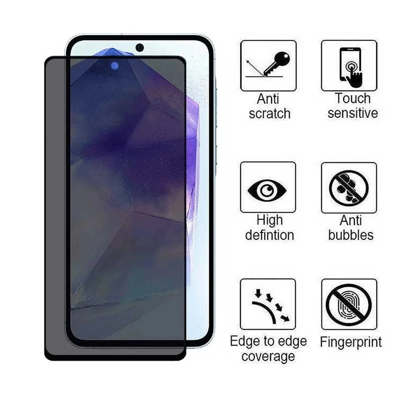 محافظ صفحه نمایش حریم شخصی اپیکوی مدل Privacy مناسب برای گوشی موبایل سامسونگ Galaxy S25 Fe/ A55/ A35