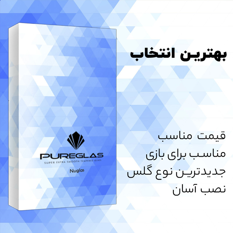 محافظ صفحه نمایش شیشه ای پیور گلس مدل FLGL مناسب برای گوشی موبایل سامسونگ Galaxy Note 10 Plus
