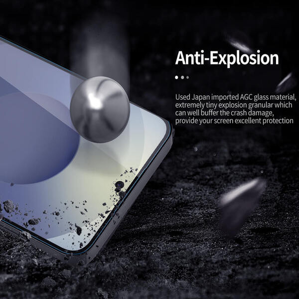 محافظ صفحه نمایش نیلکین مدل H Plus Pro مناسب برای گوشی موبایل سامسونگ Galaxy S25 Fe / A55