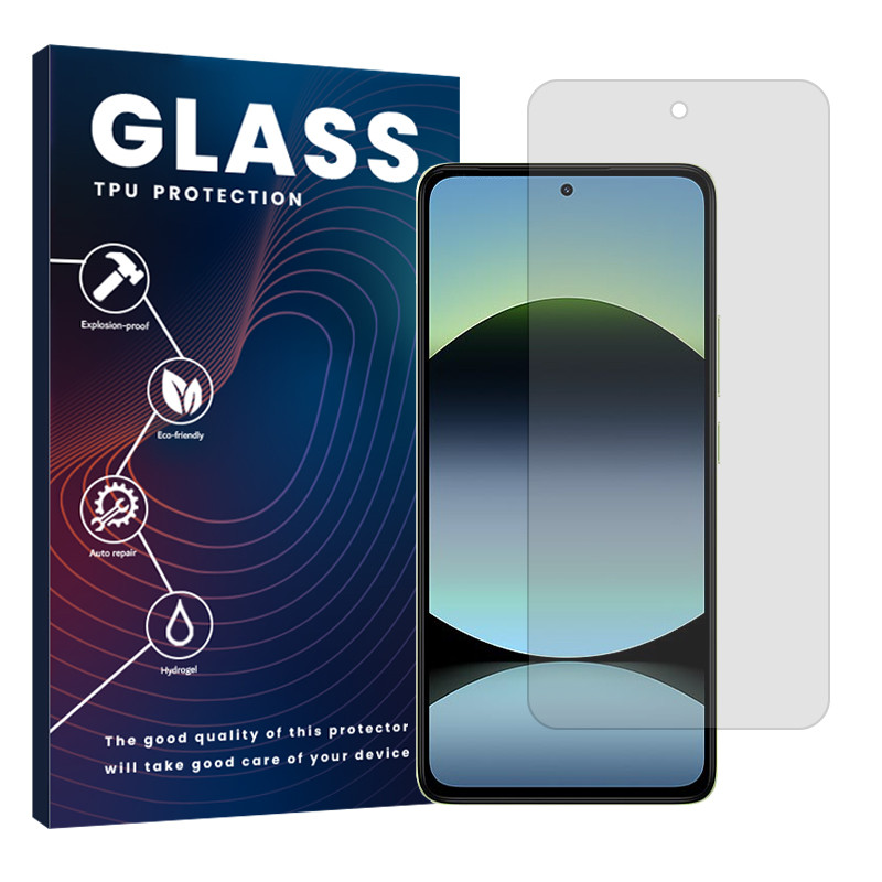 محافظ صفحه نمایش مات گلس مدل Resistant مناسب برای گوشی موبایل شیائومی Redmi Note 14 4G