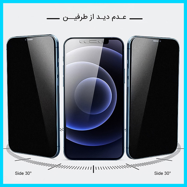 محافظ صفحه نمایش حریم شخصی تکنو مدل Resistant مناسب برای گوشی موبایل آنر X9d