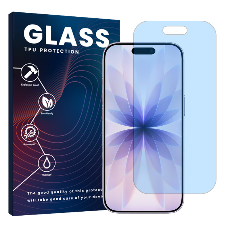 محافظ صفحه نمایش گلس مدل مات ضد اشعه آبی مناسب برای گوشی موبایل اپل iPhone 17
