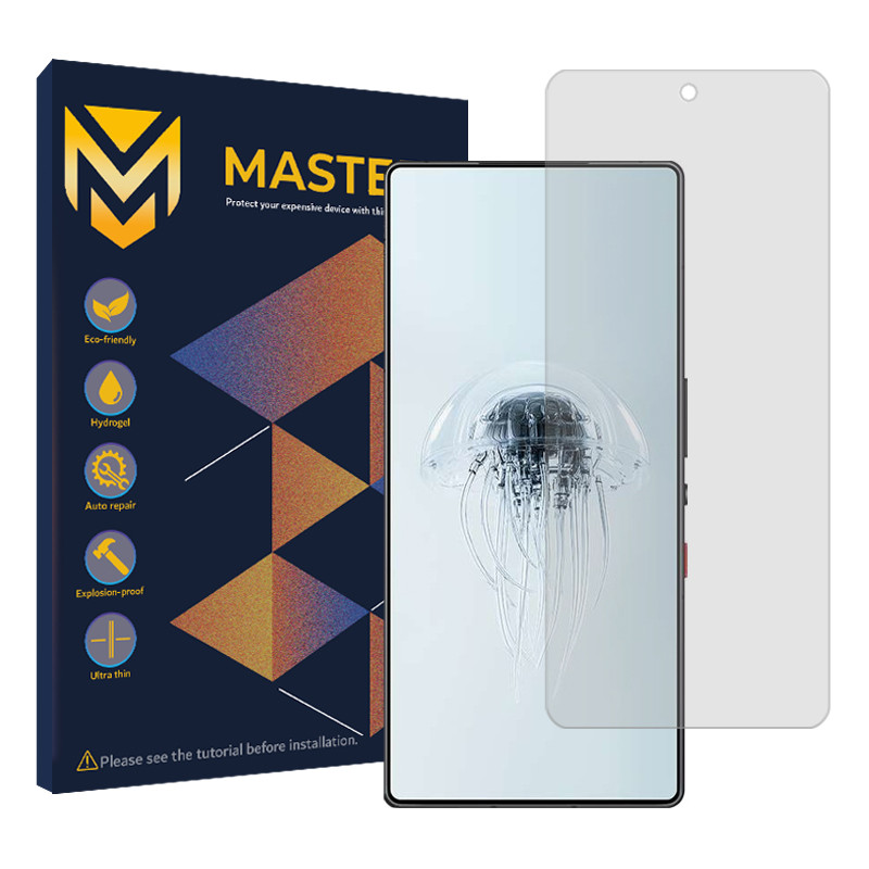 محافظ صفحه نمایش شفاف مستر مدل Resistant مناسب برای گوشی موبایل زد تی ای nubia Red Magic 10 Pro