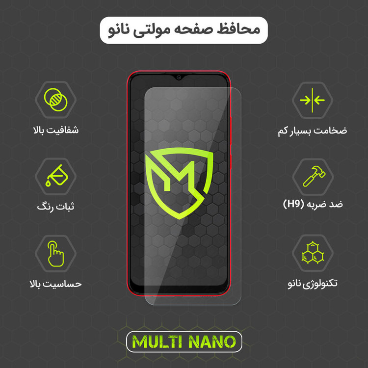 محافظ صفحه نمایش شفاف مولتی نانو مدل X-S2N مناسب برای گوشی موبایل شیائومی Poco X7 Pro بسته دو عددی