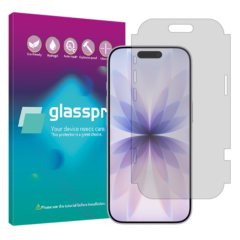 محافظ صفحه نمایش شفاف گلس پرو مدل Resistant مناسب برای گوشی موبایل اپل iPhone 17