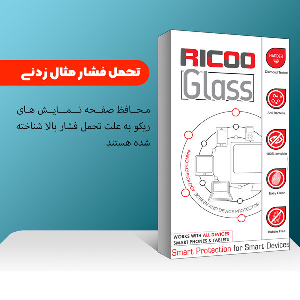 محافظ صفحه نمایش ریکو مدل RiC2 مناسب برای گوشی موبایل شیائومی Redmi Note 14 Pro 5G / Redmi Note 14 Pro Plus 5G / Redmi Note 13 Pro Plus 5G