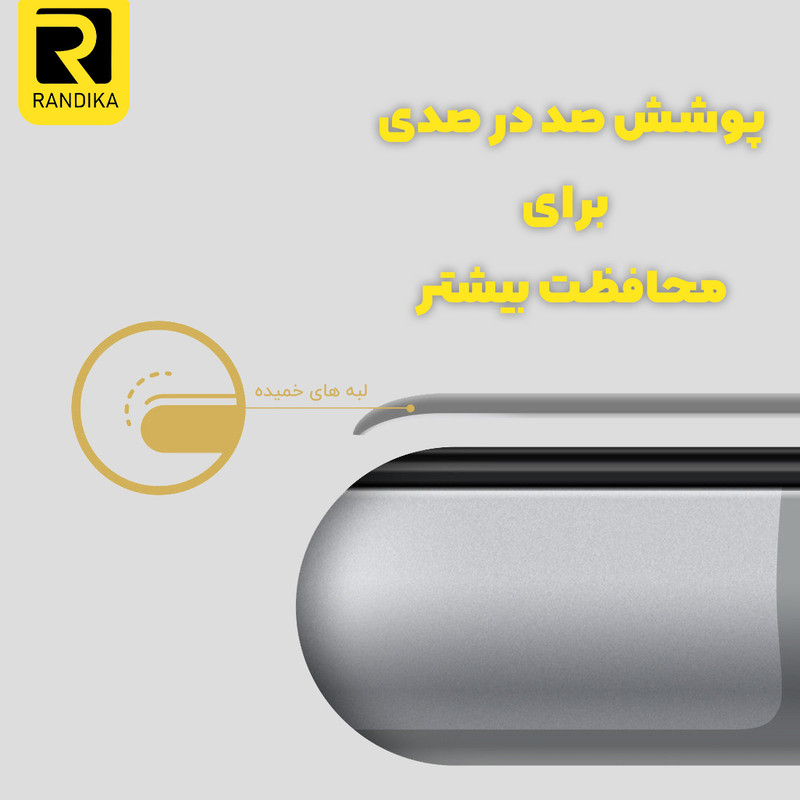 محافظ صفحه نمایش راندیکا مدل (4G) Premium Curve مناسب برای گوشی موبایل شیائومی Redmi Note 14 Pro