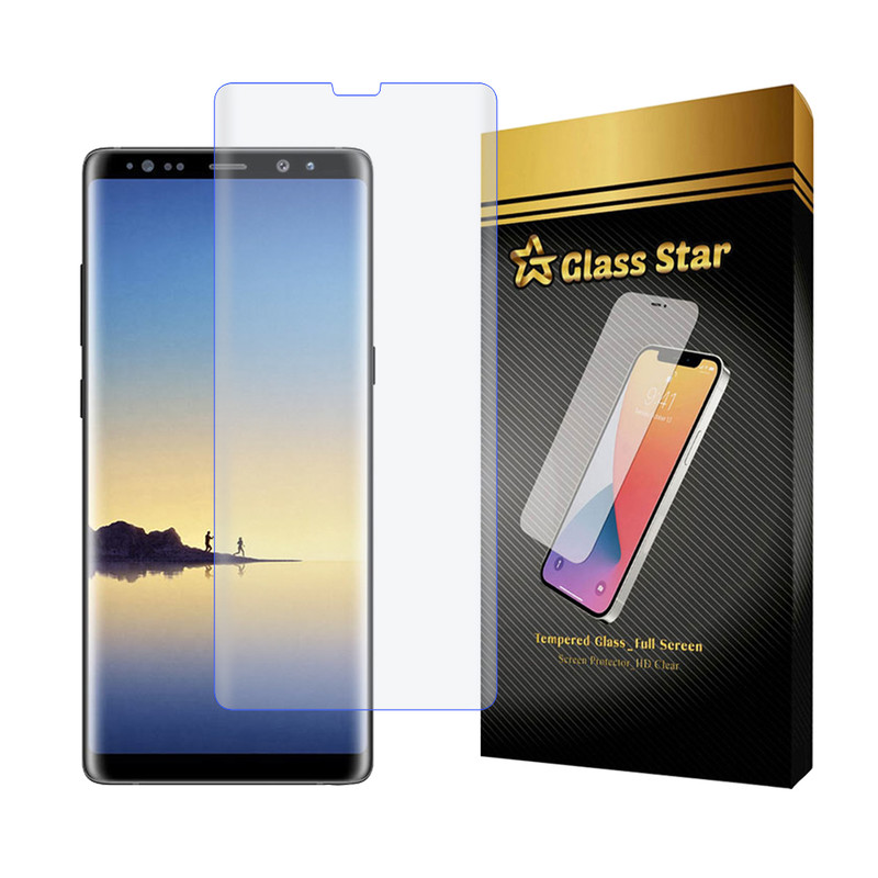 محافظ صفحه نمایش یووی گلس استار مدل UVLIGHTS مناسب برای گوشی موبایل سامسونگ Galaxy Note 8 / Note 9