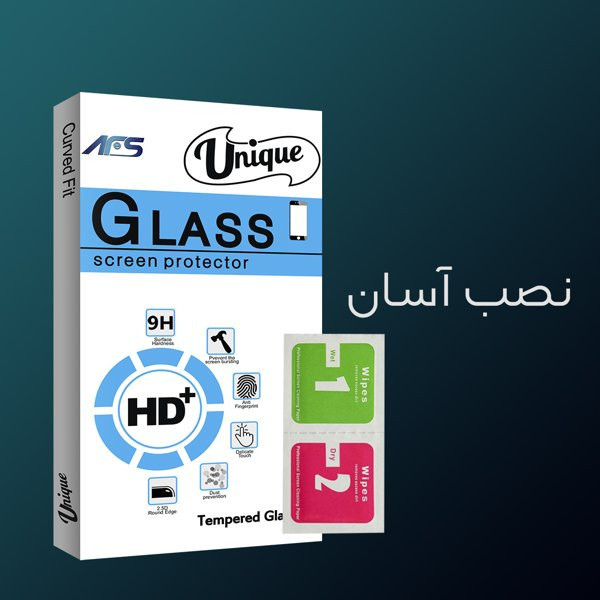 محافظ صفحه نمایش شیشه ای ای اف اس مدل Unique2 Full مناسب برای گوشی موبایل داریا Bond 5G UAE edition