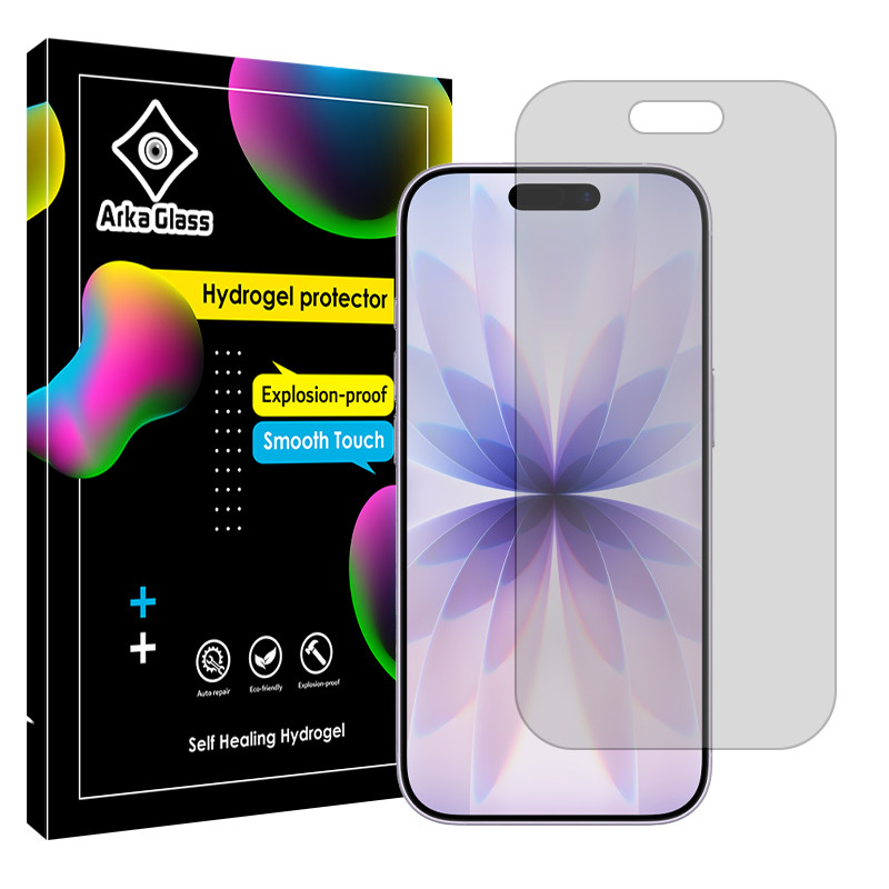 محافظ صفحه نمایش مات آرکا گلس مدل Tough مناسب برای گوشی موبایل اپل iPhone 17