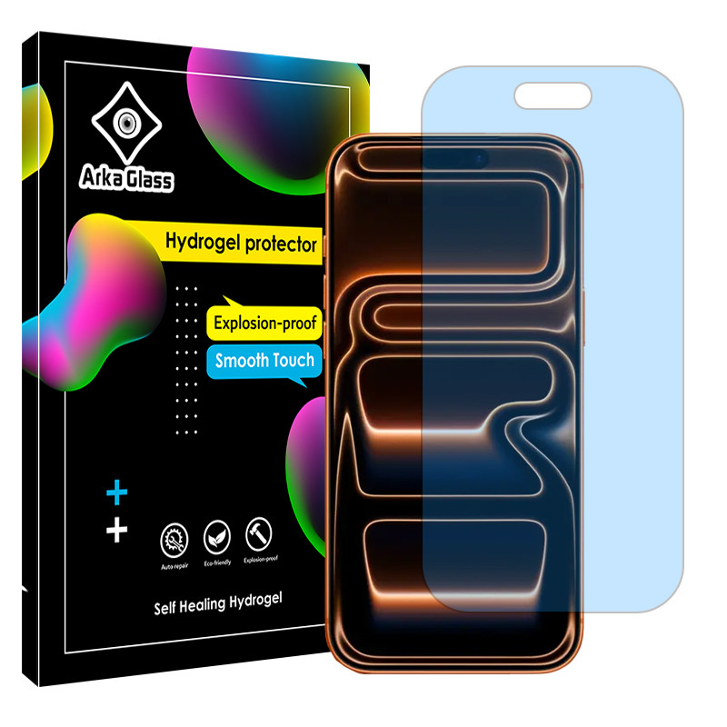 محافظ صفحه نمایش مات ضداشعه آبی آرکا گلس مدل Tough مناسب برای گوشی موبایل اپل iPhone 17 Pro Max