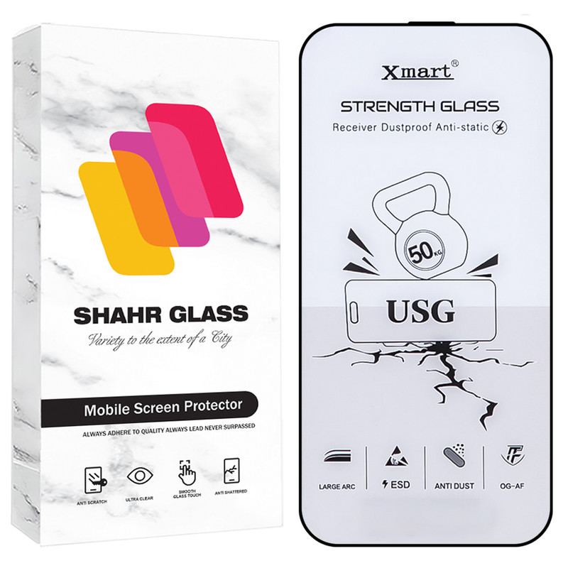 محافظ صفحه نمایش شهر گلس مدل XMTS مناسب برای گوشی موبایل اپل iPhone 17