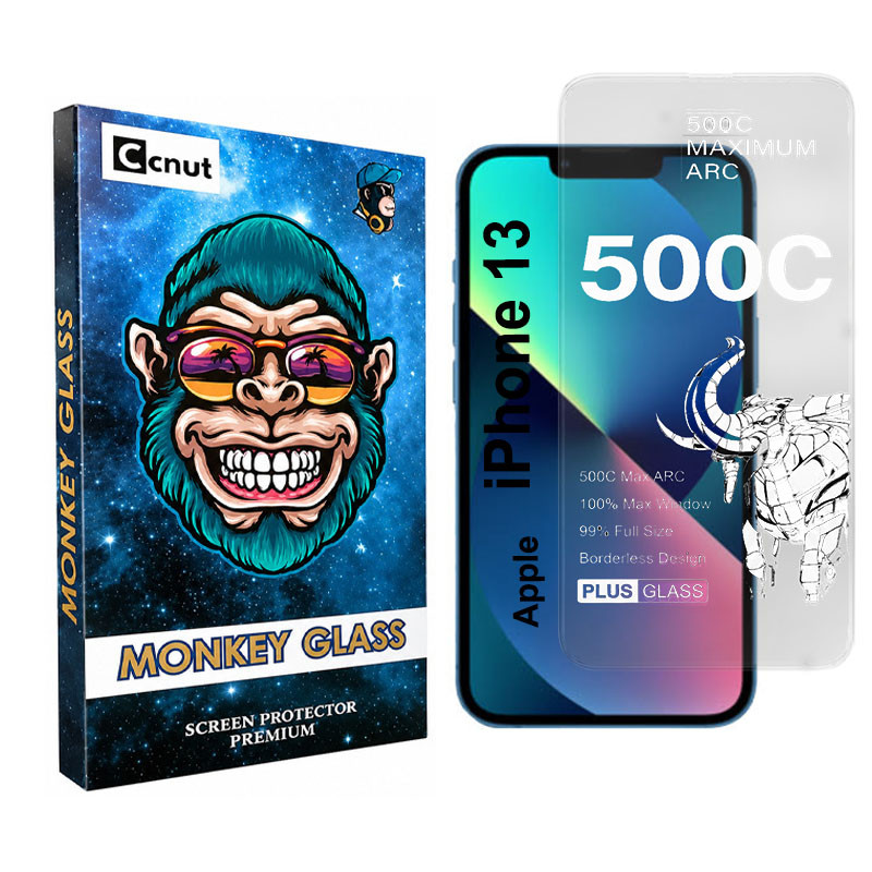 محافظ صفحه نمایش شیشه ای کوکونات مدل 500C-MNK مناسب برای گوشی موبایل اپل iPhone 13