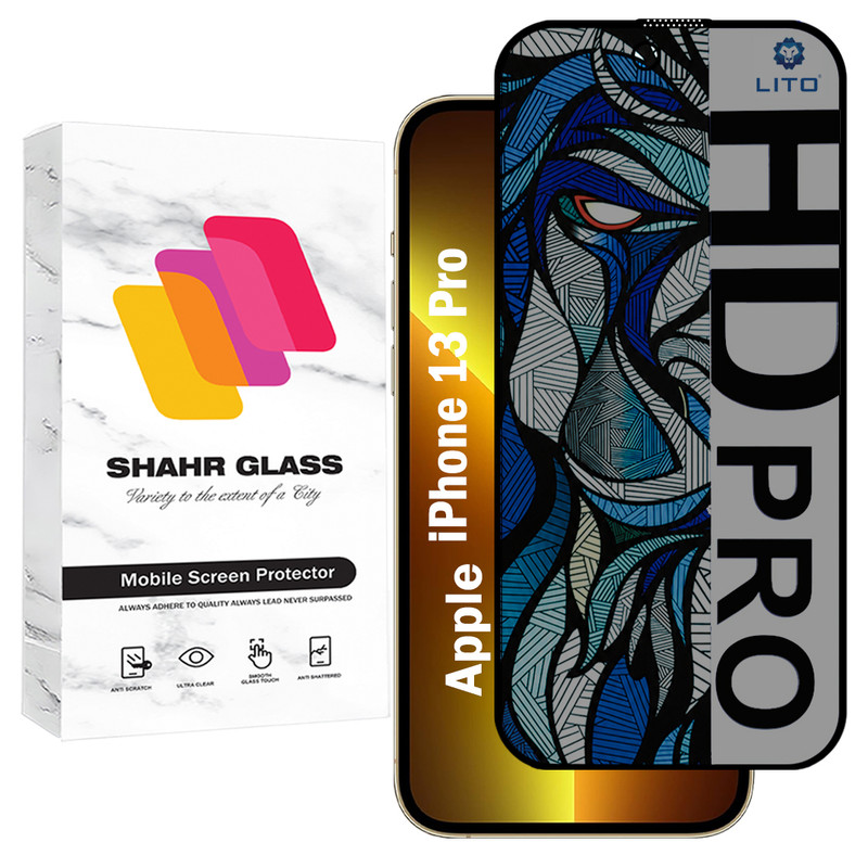 محافظ صفحه نمایش شهر گلس مدل LITOPRV مناسب برای گوشی موبایل اپل iPhone 13 Pro
