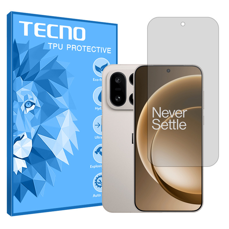 محافظ صفحه نمایش شفاف تکنو مدل Resistant مناسب برای گوشی موبایل وان پلاس 15