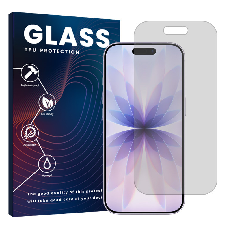 محافظ صفحه نمایش گلس مدل شفاف مناسب برای گوشی موبایل اپل iPhone 17