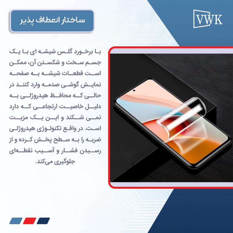 محافظ صفحه نمایش گرین لایت وی دبلیو کی مدل Tough مناسب برای گوشی موبایل اپل iPhone 13
