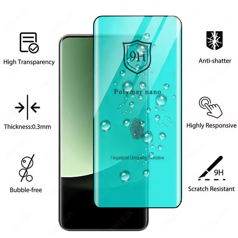محافظ صفحه نمایش آکوآرا مدل Polymer Nano مناسب برای گوشی موبایل شیائومی Redmi Note 13 Pro Plus