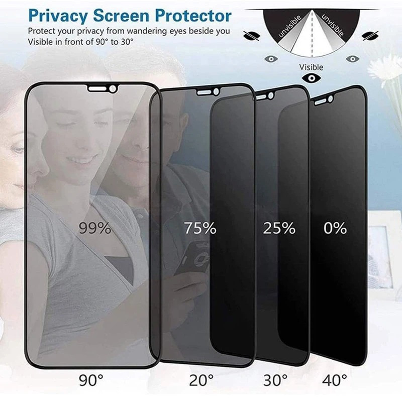 محافظ صفحه نمایش حریم شخصی اپیکوی مدل Alpha مناسب برای گوشی موبایل اپل iPhone 16 Pro Max