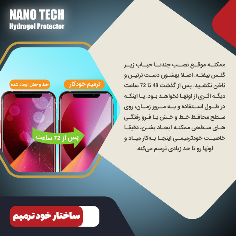 محافظ صفحه نمایش مات نانو تک مدل Tough مناسب برای گوشی موبایل آنر 400