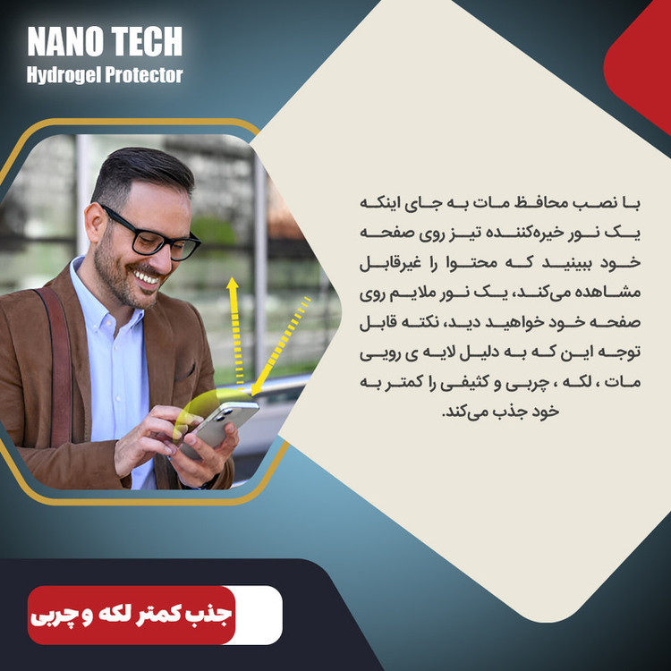 محافظ صفحه نمایش مات نانو تک مدل Tough مناسب برای گوشی موبایل آنر 400