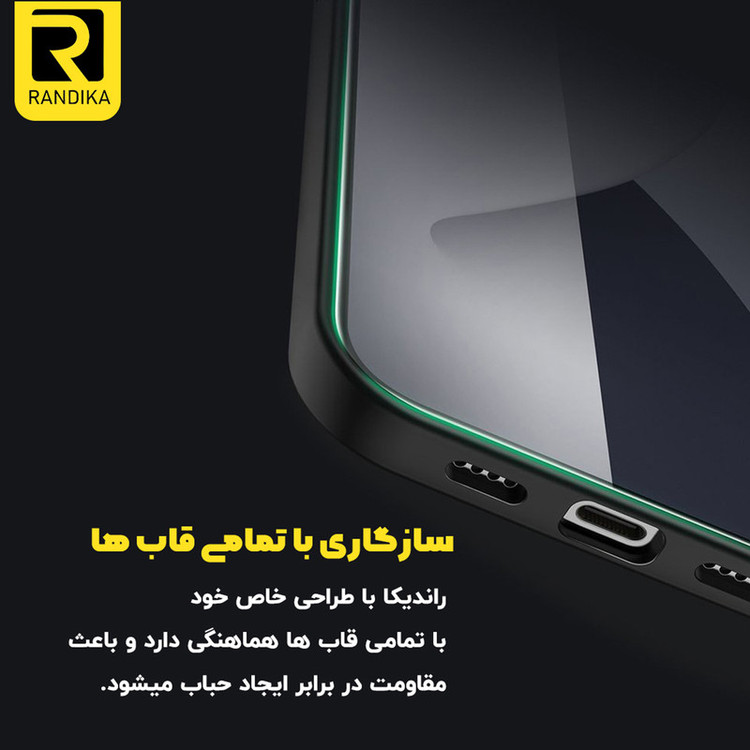 محافظ صفحه نمایش راندیکا مدل Randika Glass MIX004 مناسب برای گوشی موبایل شیائومی Mi 11 Lite 5G بسته چهار عددی