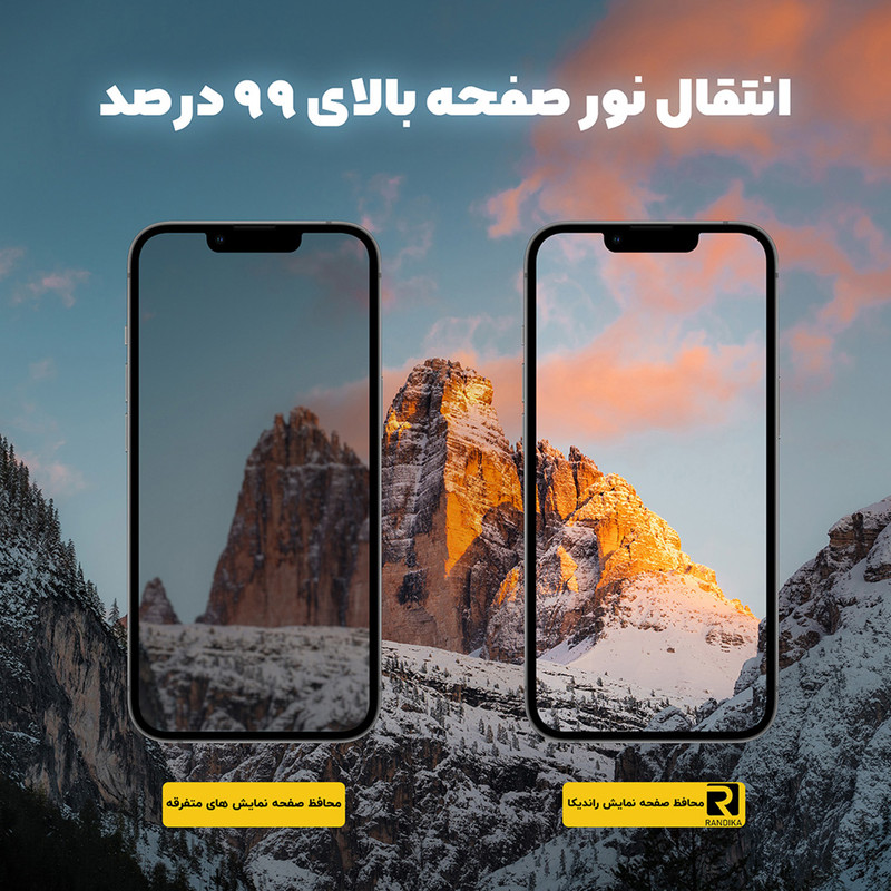 محافظ صفحه نمایش راندیکا مدل Randika Glass MIX004 مناسب برای گوشی موبایل شیائومی Mi 11 Lite 5G بسته چهار عددی