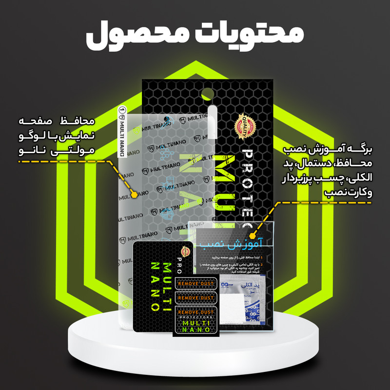 محافظ صفحه نمایش مات مولتی نانو مدل X-S1M مناسب برای گوشی موبایل آنر X8c