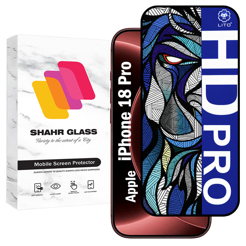 محافظ صفحه نمایش شهر گلس مدل LITOHDS مناسب برای گوشی موبایل اپل iPhone 18 Pro