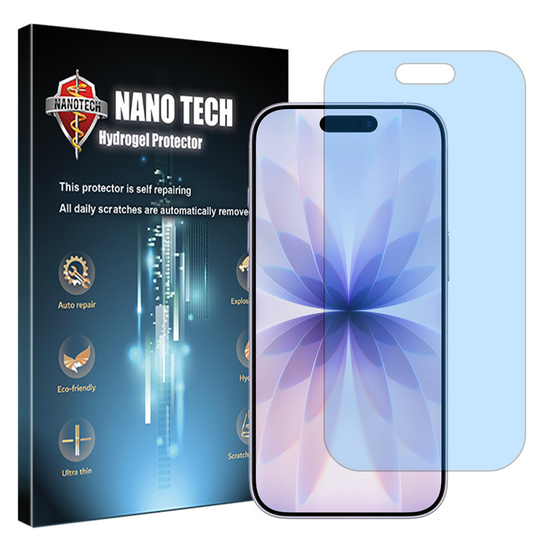 محافظ صفحه نمایش مات ضداشعه آبی نانو تک مدل Tough مناسب برای گوشی موبایل اپل iPhone 17
