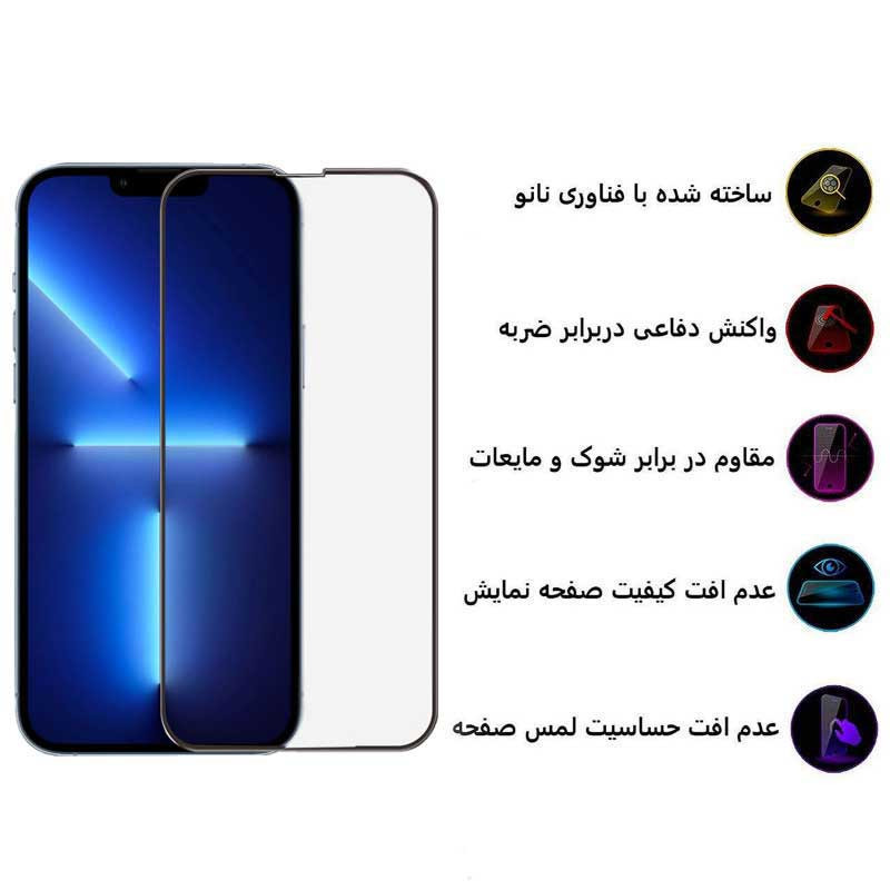 محافظ صفحه نمایش مات سرامیکی اپیکوی مدل CR7-M مناسب برای گوشی موبایل اپل iPhone 14 Plus/ 13 Pro Max