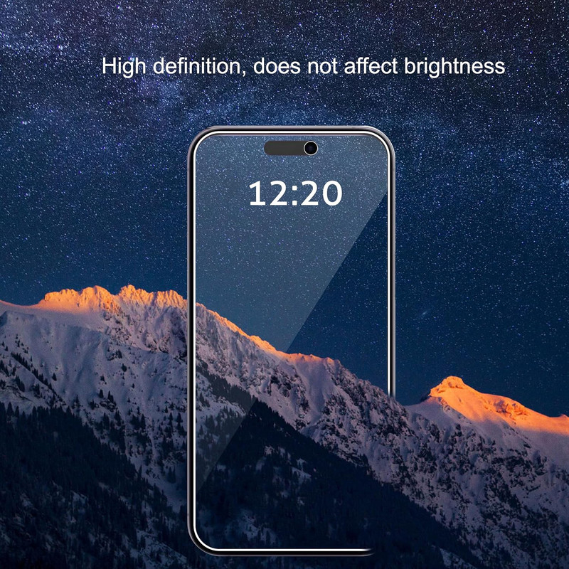 محافظ صفحه نمایش حریم شخصی بوف مدل Privacy Pro Plus مناسب برای گوشی موبایل اپل iPhone 16 / iPhone 15