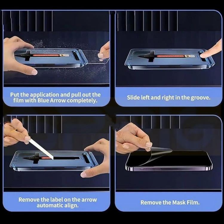 محافظ صفحه نمایش اسپریگ مدل PRV Easy Kit مناسب برای گوشی موبایل سامسونگ Galaxy S24 Ultra