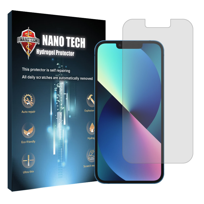 محافظ صفحه نمایش شفاف نانو تک مدل Tough مناسب برای گوشی موبایل اپل iPhone 13