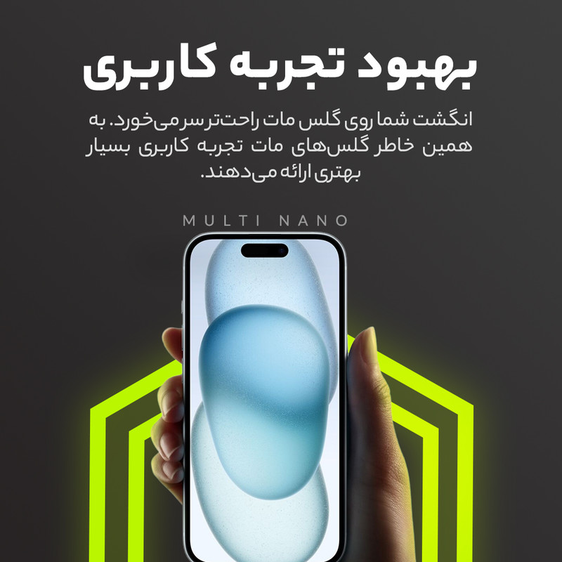 محافظ صفحه نمایش مات مولتی نانو مدل X-S2M مناسب برای گوشی موبایل اپل iPhone 13 بسته دو عددی