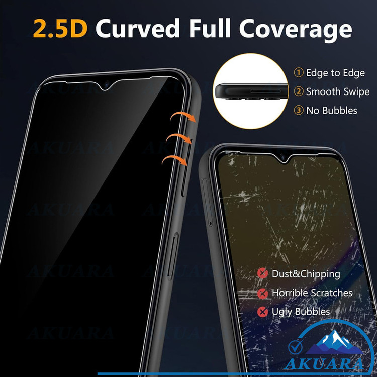 محافظ صفحه نمایش آکوآرا مدل Full AKU مناسب برای گوشی موبایل سامسونگ Galaxy A13 5G / A04 / A12s مجموعه دو عددی