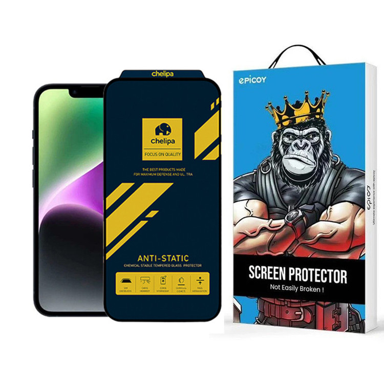محافظ صفحه نمایش اپیکوی مدل Chelipa Anti-Static مناسب برای گوشی موبایل اپل iPhone 13 Pro Max/14 Plus