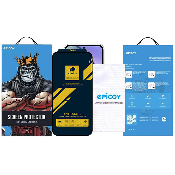 محافظ صفحه نمایش اپیکوی مدل Chelipa Anti-Static مناسب برای گوشی موبایل اپل iPhone 13 Pro Max/14 Plus