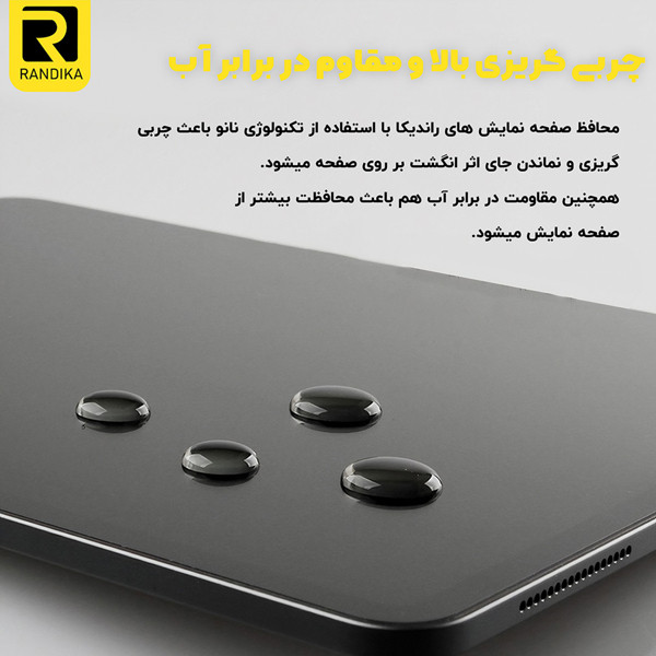 محافظ صفحه نمایش راندیکا مدل RK مناسب برای گوشی موبایل شیائومی Redmi Note 14 Pro 5G / Redmi Note 14 Pro Plus 5G / Redmi Note 13 Pro Plus 5G