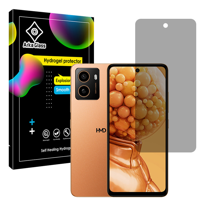 محافظ صفحه نمایش حریم شخصی آرکا گلس مدل Tough مناسب برای گوشی موبایل اچ ام دی Pulse Plus