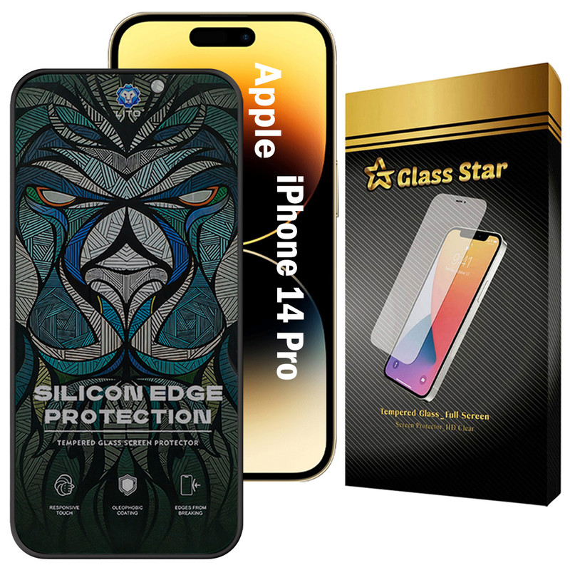 محافظ صفحه نمایش گلس استار مدل LITOSILPG مناسب برای گوشی موبایل اپل iPhone 14 Pro