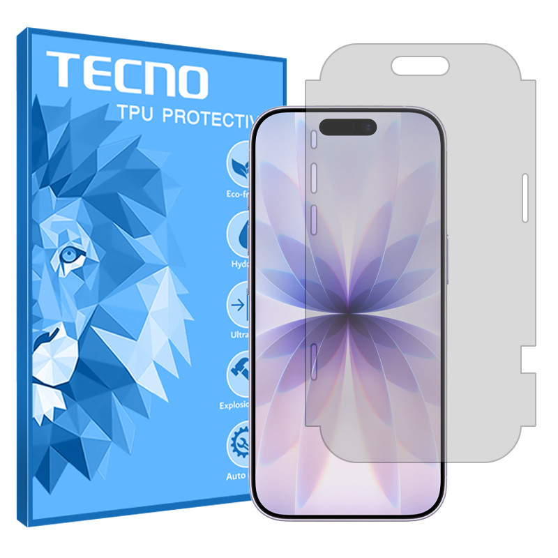 محافظ صفحه نمایش مات تکنو مدل Resistant مناسب برای گوشی موبایل اپل iPhone 17