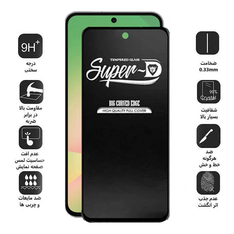 محافظ صفحه نمایش اپیکوی مدل Super 5D مناسب برای گوشی موبایل شیائومی 17 Pro Max/15T Pro/15T