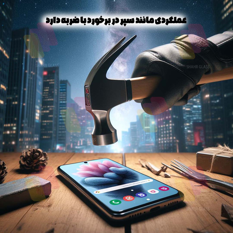 محافظ صفحه نمایش لایونکس مدل XMTL مناسب برای گوشی موبایل اپل iPhone 13 Pro Max / iPhone 14 Plus