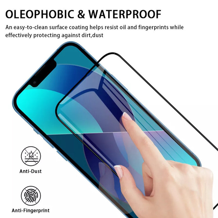 محافظ صفحه نمایش آکوآرا مدل AKU fl3 مناسب برای گوشی موبایل اپل iPhone 13 / 13 Pro / 14 مجموعه سه عددی