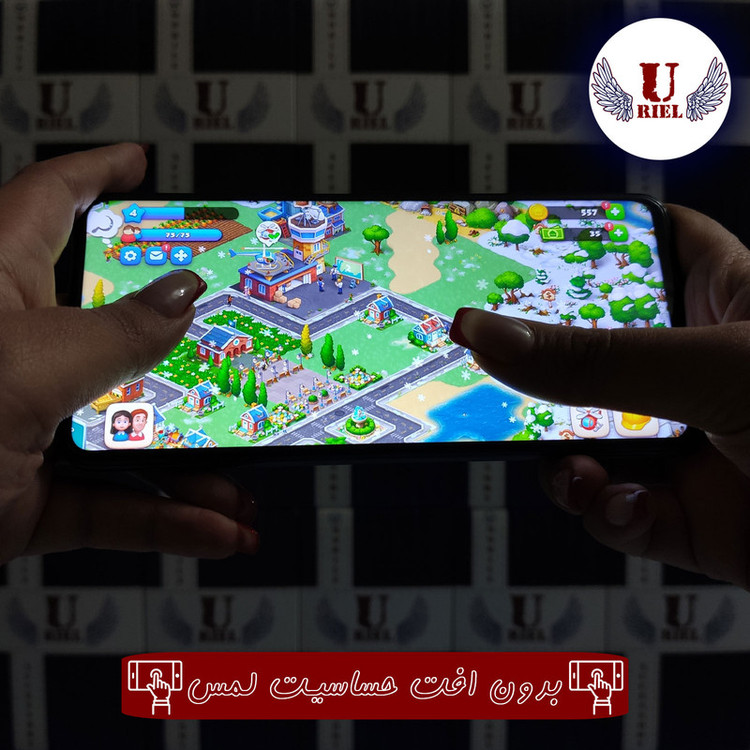 محافظ صفحه نمایش یوریل مدل گلس Super 9D مناسب برای گوشی موبایل شیائومی Redmi Note 14 4G بسته سه عددی
