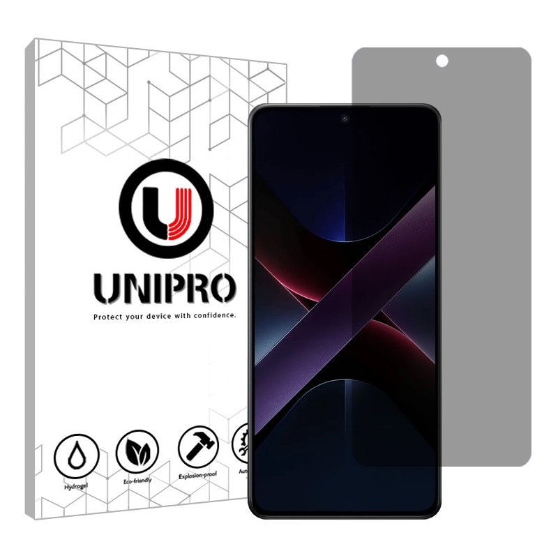 محافظ صفحه نمایش حریم شخصی یونی پرو مدل 5 Star مناسب برای گوشی موبایل شیائومی Poco X7