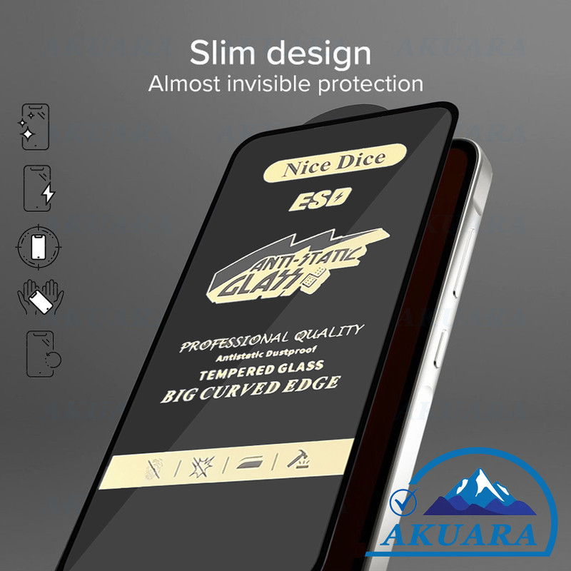 محافظ صفحه نمایش آکوآرا مدل AKU nas2 مناسب برای گوشی موبایل اپل iPhone 13 Pro مجموعه دو عددی