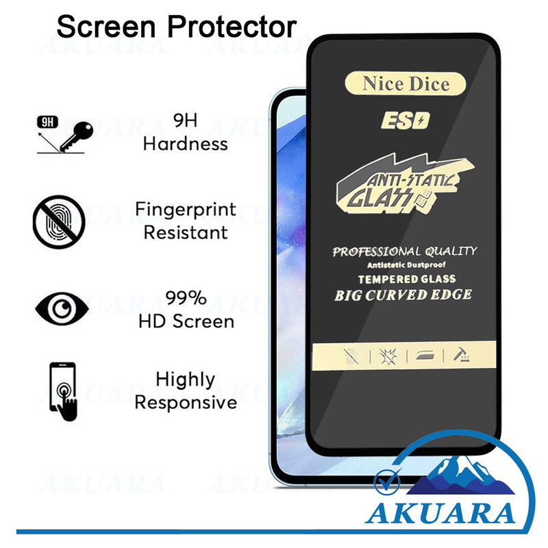 محافظ صفحه نمایش آکوآرا مدل AKU nas3 مناسب برای گوشی موبایل اپل iPhone 14 / 13 Pro مجموعه سه عددی